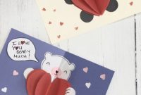 Pop Out Heart Card Template New Pin On Valentinesdays