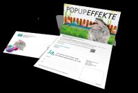 Popup Card Template Free Unique Selfmailer Ihre Printwerbung Ohne Briefumschlag Von O D