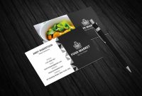 Restaurant Business Cards Templates Free New Food Shop Business Card Creative Daddy