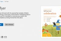 Reunion Invitation Card Templates Awesome Free Autumn theme Templates for Microsoft Office