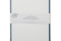Reunion Invitation Card Templates Awesome Gartnera¢ Studios Stationery 8 1 2 X 11 Navy White Pack Of 100 Sheets Item 100633