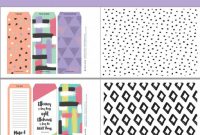 Template for Cards to Print Free Awesome Free Printable top Tab Dividers for Planners Diaries and