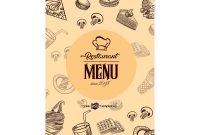 Template for Cards to Print Free Awesome Free Restaurant Menu Template Psd