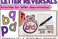 Thank You Card for Teacher Template New Letter Reversals Activities for Letter Discrimination A Teachable Teacher