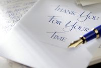 Thank You Card Template Word New Guidelines for Writing Great Thank You Letters