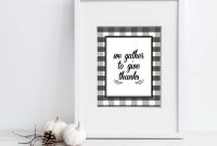 Thanksgiving Place Card Templates New Printable Give Thanks Collection Decor Printable Buffalo Plaid Thanksgiving Decorations Food Tent Cards Wall Decor