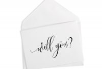 Thanksgiving Place Card Templates Unique Will You Be My Bridesmaid Bridal Party Proposal Cards