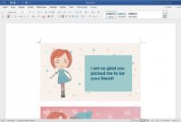 Valentine Card Template Word New Free Valentines Day Templates for Ms Office