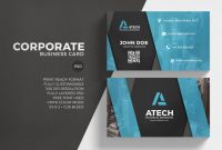 Visiting Card Psd Template Awesome Modern Creative Business Card by Eightonesixstudios On Envato Elements
