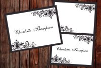 Wedding Place Card Template Free Word Unique A Personal Favourite From My Etsy Shop Https Www Etsy Com