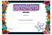 10+ Kindergarten Completion Certificate Printables Free in 10 Kindergarten Diploma Certificate Templates Free