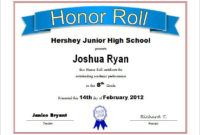 11+ Certificate Of Honor Templates | Free Printable Word intended for Best Honor Roll Certificate Template Free 7 Ideas