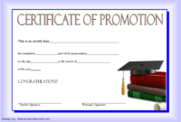 12+ Certificate Of Promotion Templates Free Download within Free Printable Certificate Of Promotion 12 Designs