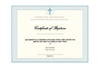 47 Baptism Certificate Templates (Free) – Printable Templates pertaining to Best Baptism Certificate Template Word Free