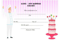 Bake Off Winner Certificate | Cake Competition, Funny Awards with regard to Best Bake Off Certificate Templates