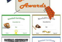 Baseball Awards | Baseball Award, Baseball Gifts, Team Mom regarding Baseball Achievement Certificates