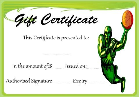 Basketball Gift Certificate Template | Corporate Gifts with regard to Basketball Gift Certificate Templates