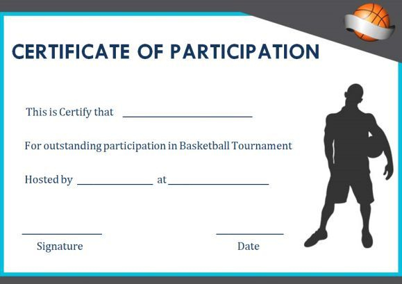 Basketball Participation Certificate: 10+ Free Downloadable with regard to Fresh 10 Certificate Of Championship Template Designs Free