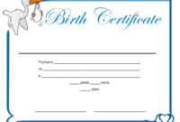 Birth Certificate Printable Certificate | Birth Certificate with regard to Cute Birth Certificate Template