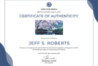 Certificate Of Authenticity: Templates, Design Tips, Fake for Unique Certificate Of Authenticity Free Template