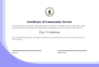 Community Service Certificate Template – Pdf Templates | Jotform for Service Dog Certificate Template Free 7 Designs