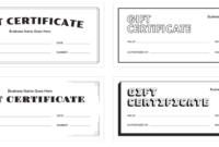 Create A Gift Certificate With Square'S Free Templates with regard to Best Restaurant Gift Certificate Template 2018 Best Designs
