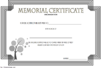 Donation In Memory Of Certificate Template Free 4 In 2020 inside Best Donation Certificate Template Free 14 Awards
