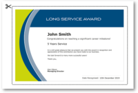 Employee Recognition Certificate Templates – Free Online Tool throughout Long Service Award Certificate Templates