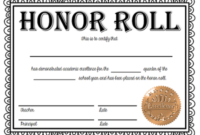 🥰 Free Sample Of Certificate Of Honor Template🥰 in Certificate Of Honor Roll Free Templates