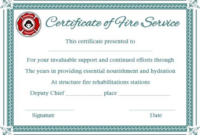 Fire Extinguisher Certificate Template (2) – Templates with Unique Fire Extinguisher Training Certificate Template