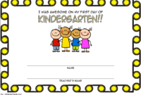 First Day Of School Certificate Printable Free 2 In 2020 throughout First Day Of School Certificate Templates Free