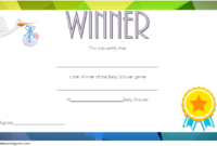 Free Baby Shower Game Winner Certificate Template 1 | Free within Baby Shower Game Winner Certificate Templates