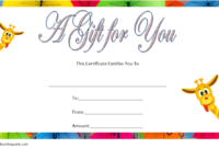 Free Baby Shower Voucher Gift Template In 2020 | Gift within Baby Shower Gift Certificate Template Free 7 Ideas