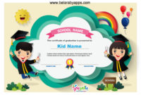 Free Printable Kindergarten Certificate Templates Pdf for Kindergarten Completion Certificate Templates