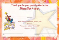 Free Printable Vbs Certificates Templates | Garden | School with Printable Vbs Certificates Free