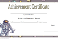 Free Science Certificate Of Achievement Template 2 In 2020 for Unique Science Achievement Certificate Template Ideas