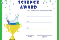 Free Science Certificates | Science Certificates, Science in Unique Science Award Certificate Templates