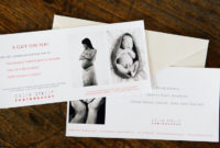 Gift Voucher And Gift Certificate For Portrait Newborn Baby within Fresh Photography Gift Certificate
