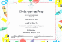 Kindergarten Promotion Certificates Toha Pertaining To within Unique Certificate Of School Promotion 10 Template Ideas