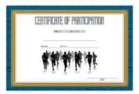 Marathon Participation Certificate Template Free 1 In 2020 pertaining to Fresh Marathon Certificate Templates