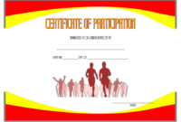 Marathon Participation Certificate Template Free 2 Di 2020 regarding Fresh Marathon Certificate Templates