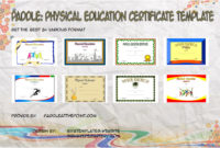 Pe Certificate Templates - 8+ Best Ideas Free Download regarding Physical Education Certificate 8 Template Designs