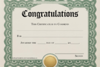 Pin On Advanced Academics with Congratulations Certificate Templates
