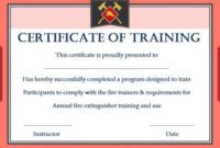 Pin On Fold within Fire Extinguisher Training Certificate Template