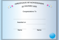 Pin On Printables in Best Weight Loss Certificate Template Free 8 Ideas