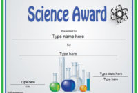 Pin On Science pertaining to Best Science Achievement Certificate Templates