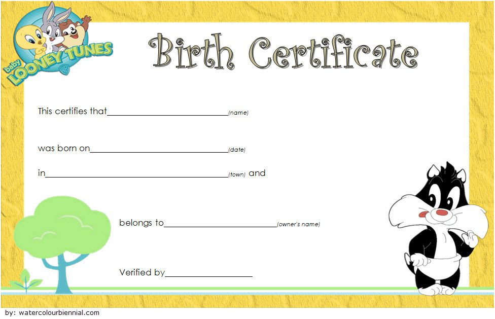 Printable Stuffed Animal Birth Certificate Template Free 3 throughout Best Rabbit Birth Certificate Template Free 2019 Designs
