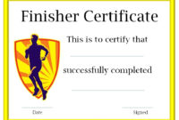 Run Certificates | Certificate For Completing The C25K with regard to Best Editable Running Certificate