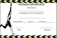 Running Certificate Templates : 20+ Free Editable Word throughout Editable Running Certificate