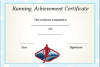 Running Certificate Templates : 20+ Free Editable Word with regard to Best Editable Running Certificate